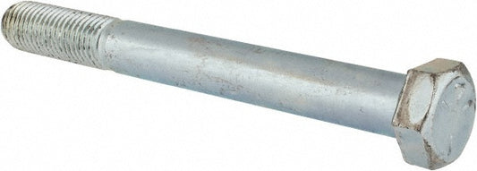 HHCS Made In USA MSC-30165-8 Hex Head Cap Screw 7/8-9 x 8", Grade 5 Steel, Zinc-Plated