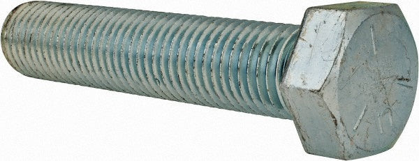 HHCS Made In USA MSC79461323-1 Hex Head Cap Screw 1-8 x 5", Grade 5 Steel, Zinc-Plated