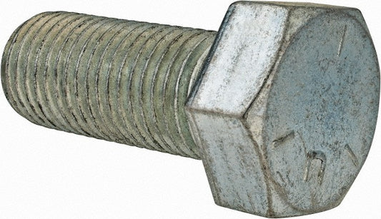 HHCS Made In USA MSC-30174-3 Hex Head Cap Screw 1-1/4 - 7 x 3", Grade 5 Steel, Zinc-Plated