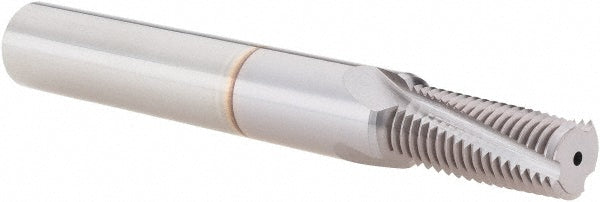 Vargus 104-00246 Helical Flute Thread Mill 3/8-2411/16-249/16-2411/16-24, Internal, 3 Flute, 0.3750" Shank Dia, Solid Carbide