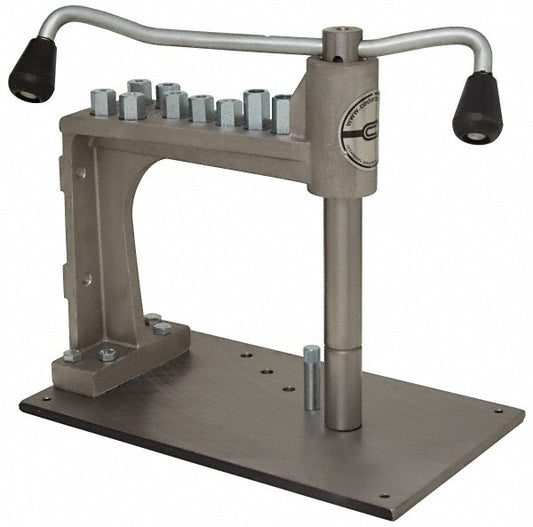 Cedarberg 8200-002 #8 to 3/4" Tap Compatibility, 13" Table Length x 8" Table Width, Hand Tapper