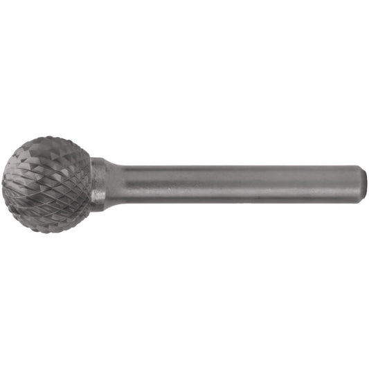 Cle-Line C10064 Abrasive Burr SD-41, 3/32" Cut Dia, Ball, Double Cut
