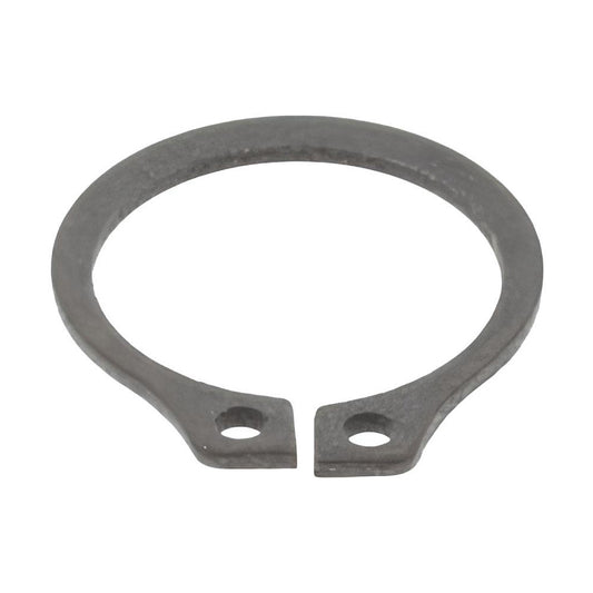 Value Collection 79529707 External Snap Retaining Ring 0.412" Groove Dia, 7/16" Shaft Dia, Spring Steel, Phosphate Finish
