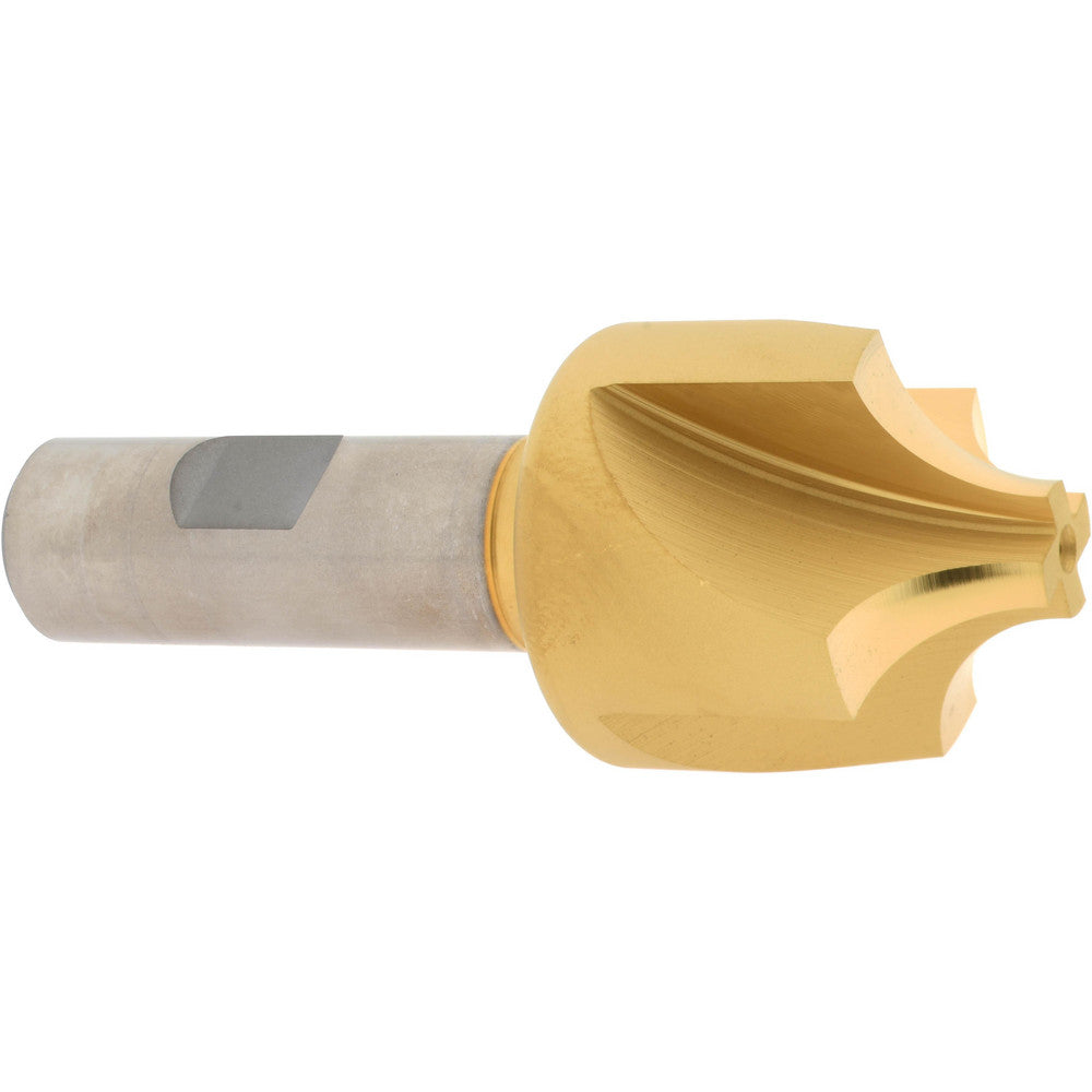 Hertel H79563169 Corner Rounding End Mill 1/2" Radius, 1-1/2" Dia, 4 Flutes, High Speed Steel