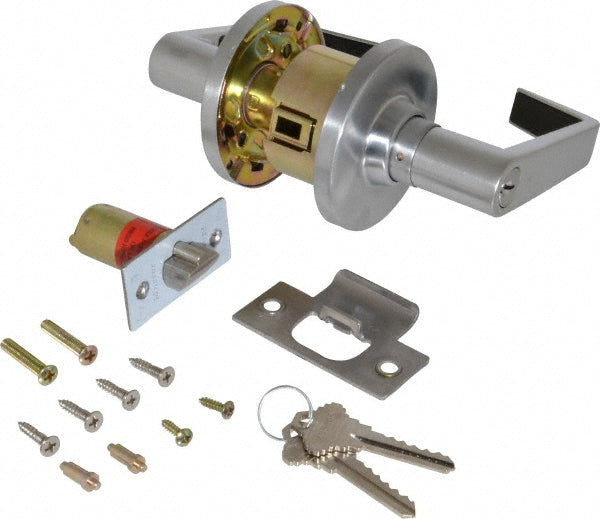 Master Lock SLC0226DKA4 Storeroom Lever Lockset for Up to 1-3/4" Thick Doors
