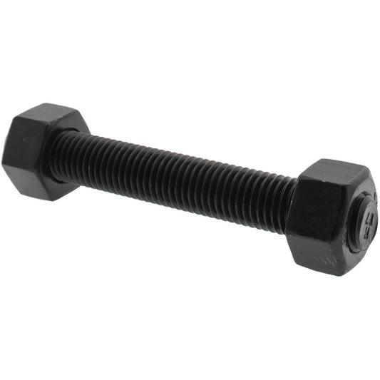 Value Collection K74000122 3/4-10, 5-1/2" Long, Uncoated, Steel, Fully Threaded Stud with Nut