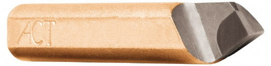Select 40037 Single Point Tool Bit TRC-8, 1/2" Shank Width, 1/2" Shank Height, C5 Solid Carbide Tip, Neutral