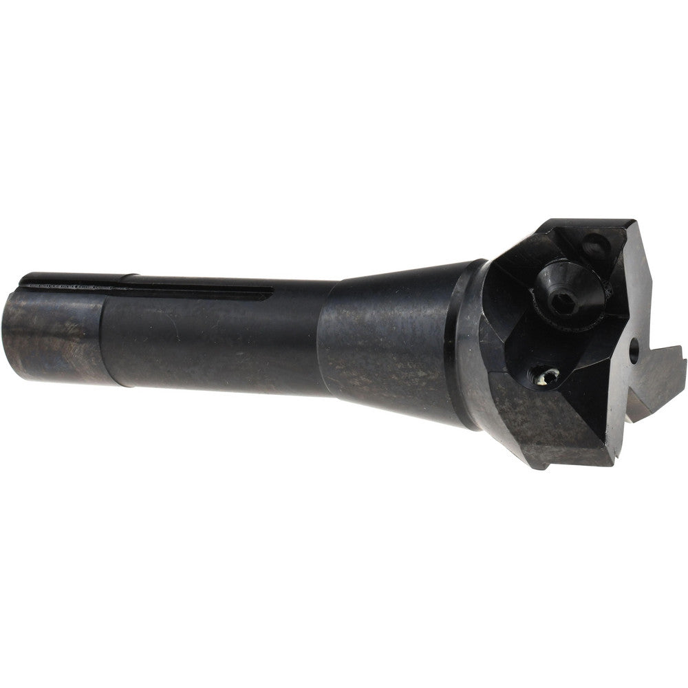 Value Collection 6-901-530 Indexable Square-Shoulder End Mill 2"XR8 SHK, 2" Cut Dia, 0.656" Max Depth of Cut, R8 R8 Shank