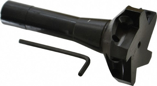 Value Collection 6-901-540 Indexable Square-Shoulder End Mill 3"XR8 SHK, 3" Cut Dia, 0.656" Max Depth of Cut, R8 R8 Shank