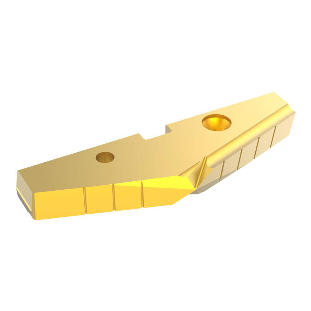 Allied Machine and Engineering 438T-0416 Spade Drill Insert 4-1/2" Dia, Seat Size 8, High Speed Steel, 144 deg Point