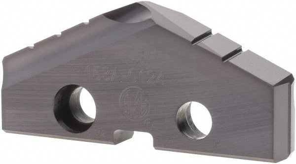 Allied Machine and Engineering 153A-0124 Spade Drill Insert 1-3/4" Dia, Seat Size 3, Cobalt, 132 deg Point