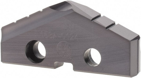Allied Machine and Engineering 153A-0124 Spade Drill Insert 1-3/4" Dia, Seat Size 3, Cobalt, 132 deg Point