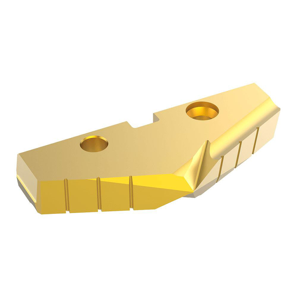 Allied Machine and Engineering 454T-0202 Spade Drill Insert 2-1/16" Dia, Seat Size 4, Cobalt, 132 deg Point