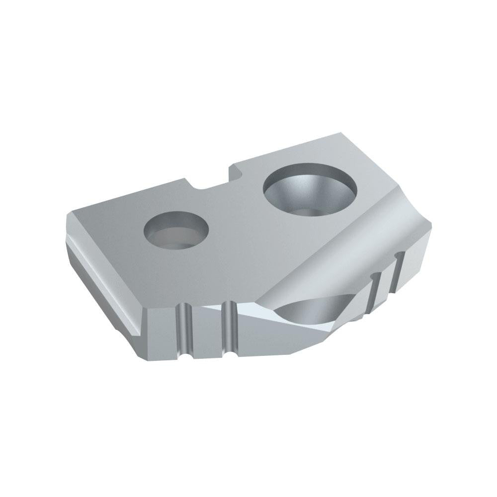 Allied Machine and Engineering 15ZN-0016 Spade Drill Insert 1/2" Dia, Seat Size Z, Cobalt, 132 deg Point