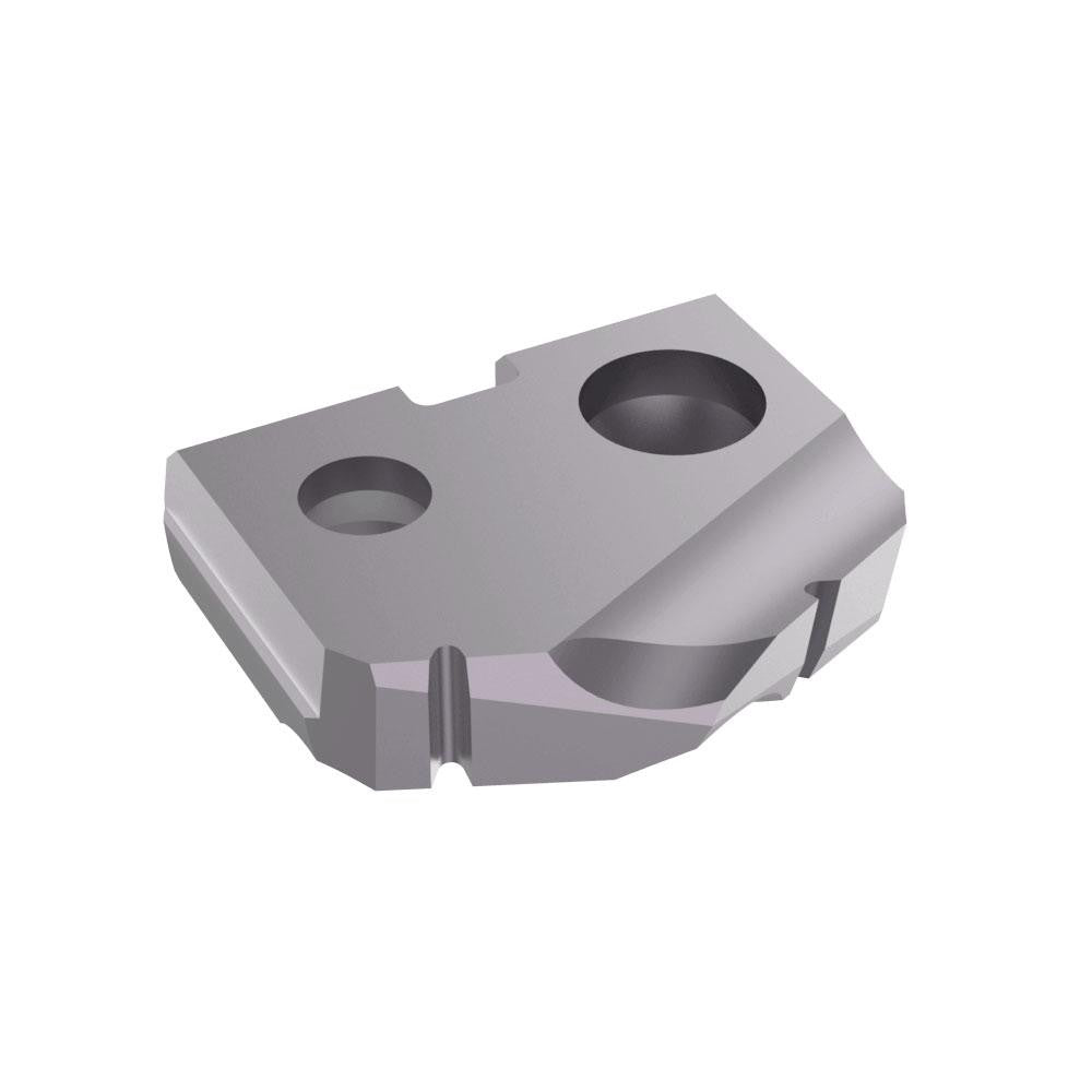 Allied Machine and Engineering 1C30A-0017-CI Spade Drill Insert 17/32" Dia, Seat Size 0, Carbide, 132 deg Point