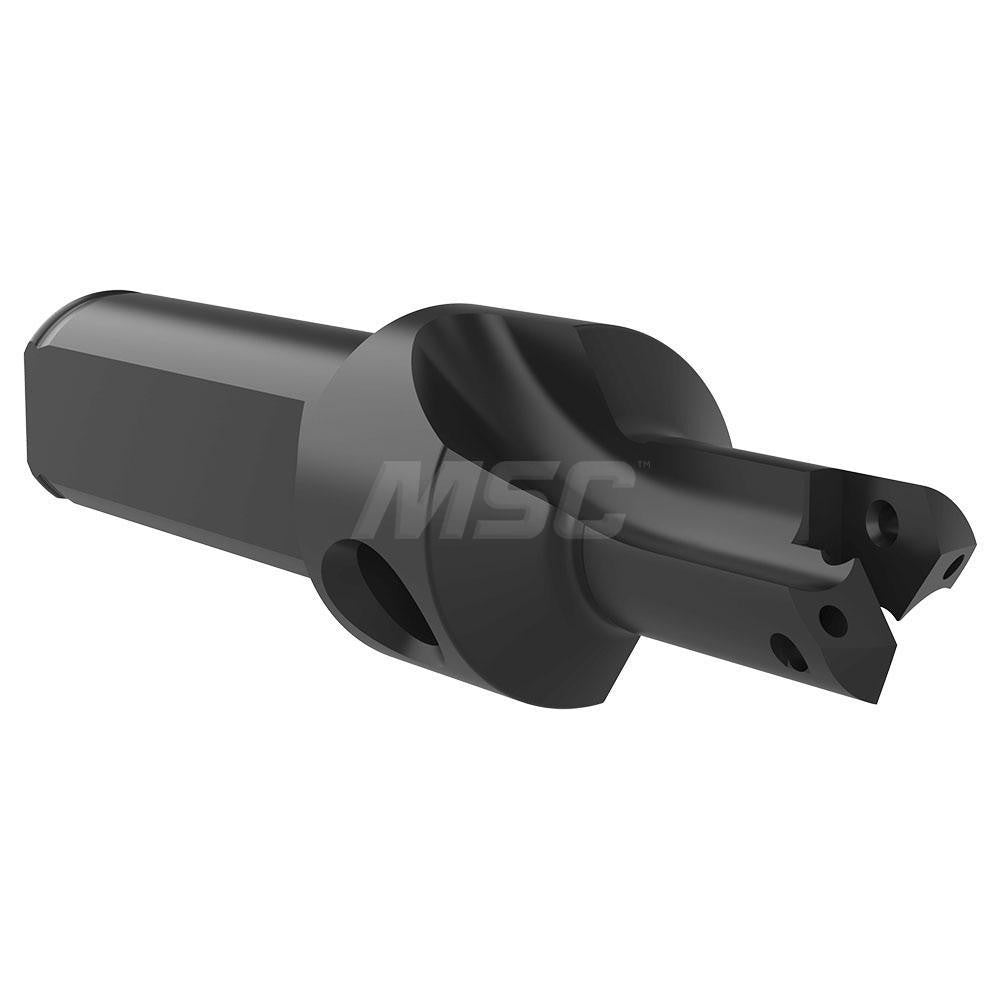 Allied Machine and Engineering 21000S-075F Indexable Spade Drill 33/64 to 11/16" Dia, 7/8" Max Depth, Straight Flute
