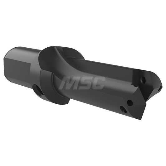 Allied Machine and Engineering 21030S-150F Indexable Spade Drill 1-13/32 to 1-7/8" Dia, 3" Max Depth, Straight Flute