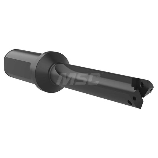 Allied Machine and Engineering 23010S-100F Indexable Spade Drill 45/64 to 15/16" Dia, 4-5/8" Max Depth, Straight Flute