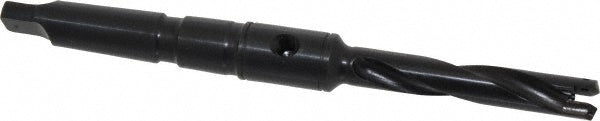 Allied Machine and Engineering 24000H-002I Indexable Spade Drill 33/64 to 11/16" Dia, 2-1/2" Max Depth, Helical Flute