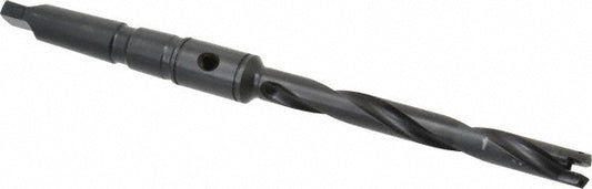 Allied Machine and Engineering 25000H-002I Indexable Spade Drill 33/64 to 11/16" Dia, 4-1/2" Max Depth, Helical Flute