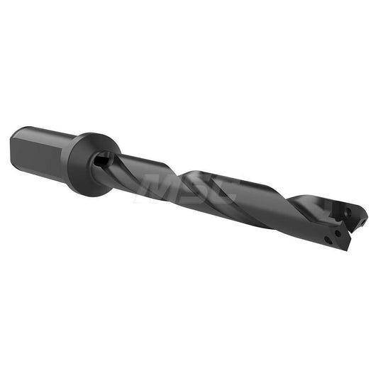 Allied Machine and Engineering 25000H-075F Indexable Spade Drill 33/64 to 11/16" Dia, 4-1/2" Max Depth, Helical Flute