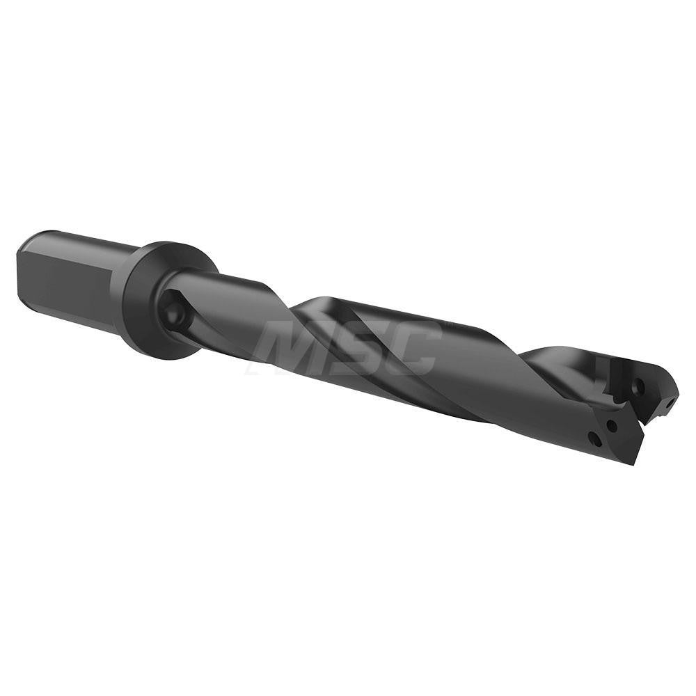 Allied Machine and Engineering 25005H-075F Indexable Spade Drill 39/64 to 11/16" Dia, 4-1/2" Max Depth, Helical Flute