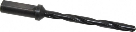 Allied Machine and Engineering 250Z0H-075F Indexable Spade Drill 7/16 to 1/2" Dia, 4-3/8" Max Depth, Helical Flute