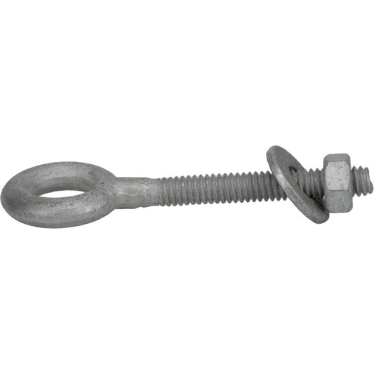 Value Collection 300029 1/4-20, Zinc-Plated Finish, Forged Steel Forged Eye Bolt