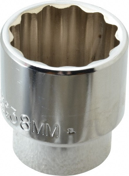 Proto J5438M Hand Socket 38 mm Socket, 12-Point