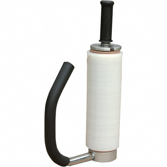 Vestil SW-HAND-BG Handheld Stretch Wrap Dispensers Dispenser Type Handheld Dispenser  Material Steel  Fits Core Size 3.25in  Features Bent, Foam Covered Handle Reduces Both Bending and Fatigue