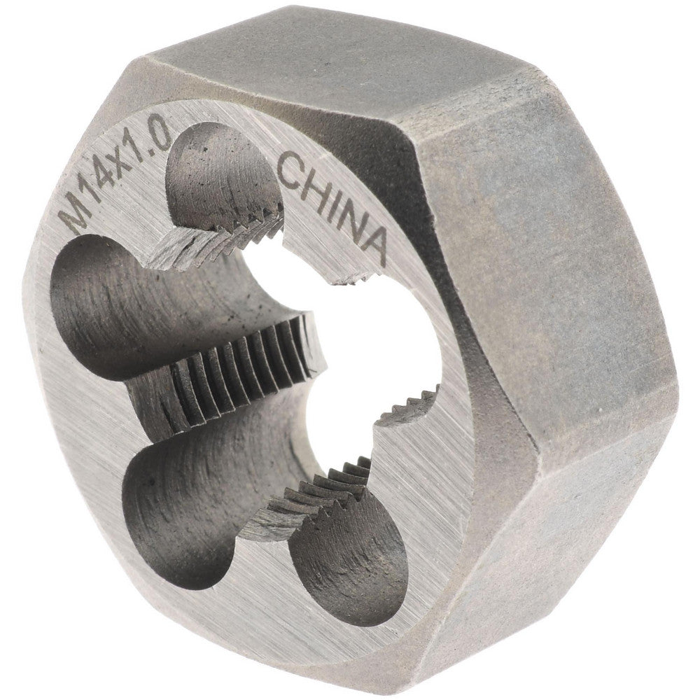 Value Collection 364-0141 Hex Rethreading Die M14x1, Right Hand, Carbon Steel