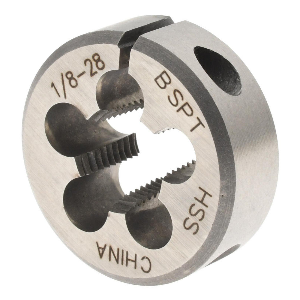 Value Collection 365-0903 1/8-28 BSPT x 1" OD Round Adjustable Pipe Die