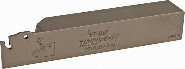 Iscar 2301826 Indexable Cutoff Toolholder 2-1/4" Max Workpiece Dia, 0.11" Min Insert Width, Right Hand