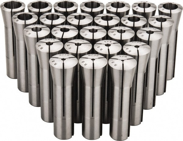 Lyndex-Nikken 810-SET-25 Collet Set 25 Pc, 1/8 to 7/8" Capacity