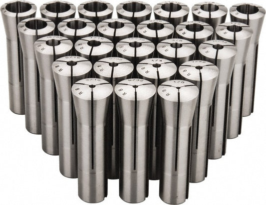 Lyndex-Nikken 810-SET-25 Collet Set 25 Pc, 1/8 to 7/8" Capacity
