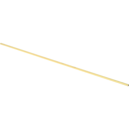 Select 8128 5/32" Outside Dia x 12" Long, Yellow Brass Round Tube