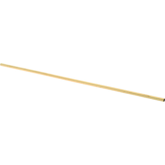 Select 8129 3/16" Outside Dia x 12" Long, Yellow Brass Round Tube