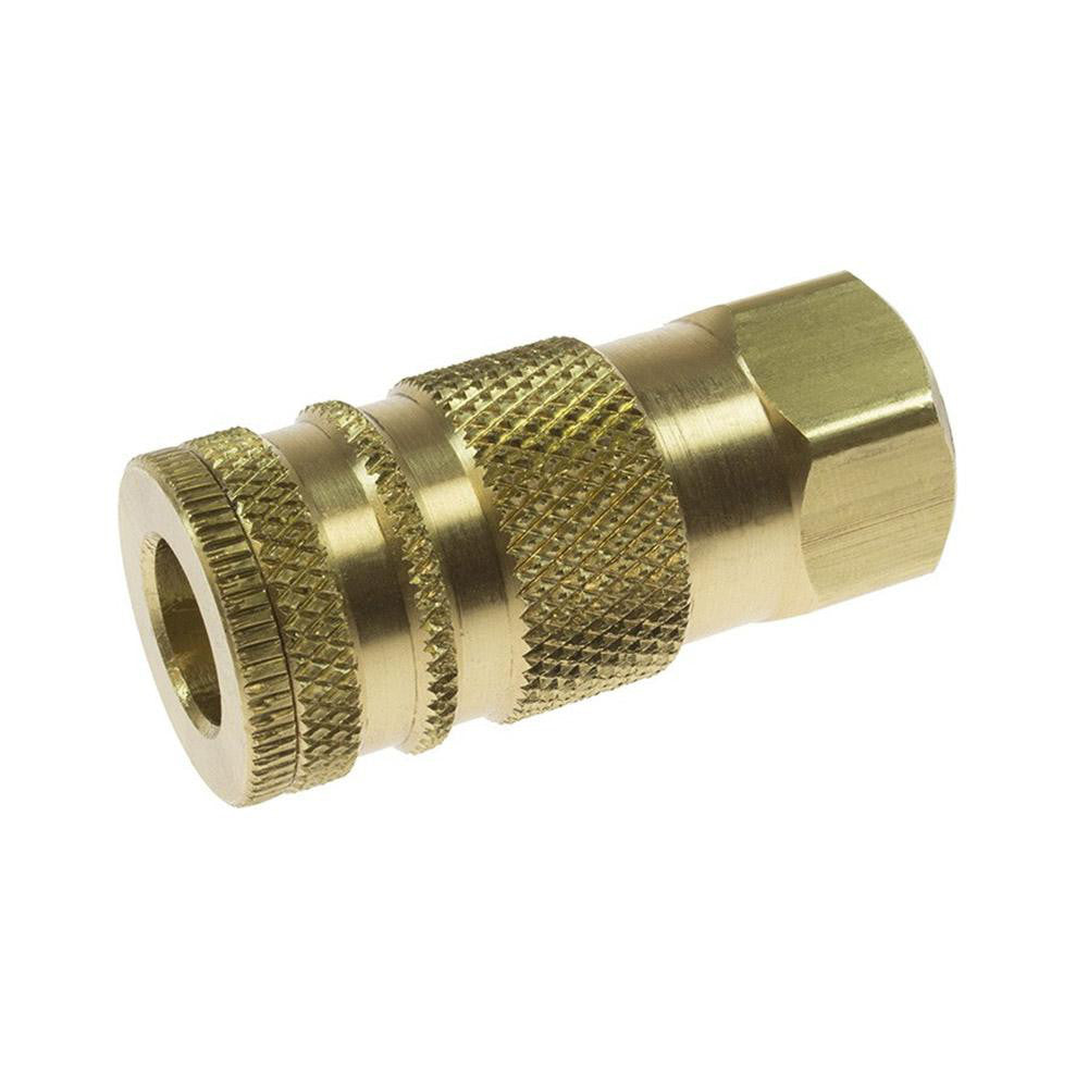Coilhose Pneumatics 151 Pneumatic Hose Coupling 3/8" Thread, 1/4" Body Dia, Industrial Interchange
