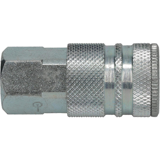 Coilhose Pneumatics 580 Pneumatic Hose Coupling 3/8" Thread, 3/8" Body Dia, Industrial Interchange