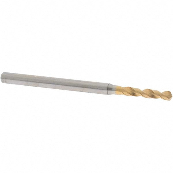 OSG 61524 Screw Machine Length Drill Bit 2.40 mm (0.0945) Dia, 130 deg, Vanadium High Speed Steel
