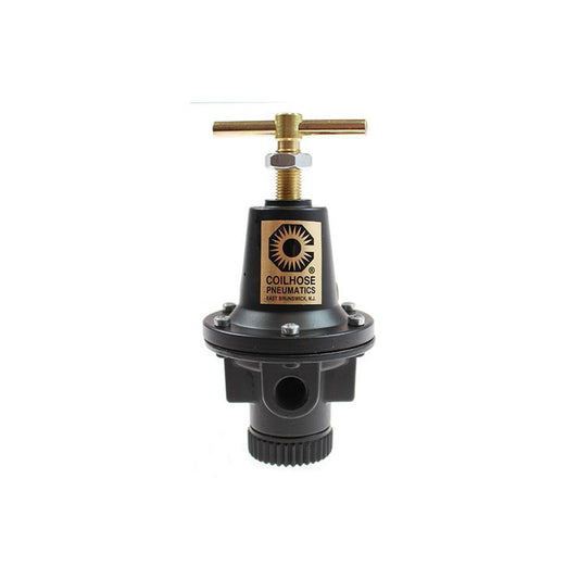 Coilhose Pneumatics 8804H Compressed Air Regulator 1/2" NPT, 250 Max psi, Heavy-Duty T-Handle