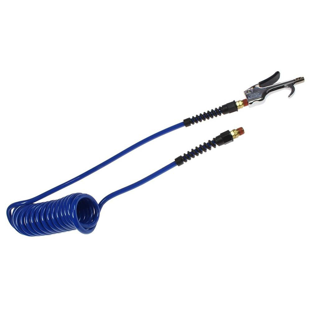 Coilhose Pneumatics 600-PU25B-B 1/4" ID Thumb Lever Air Gun Assembly
