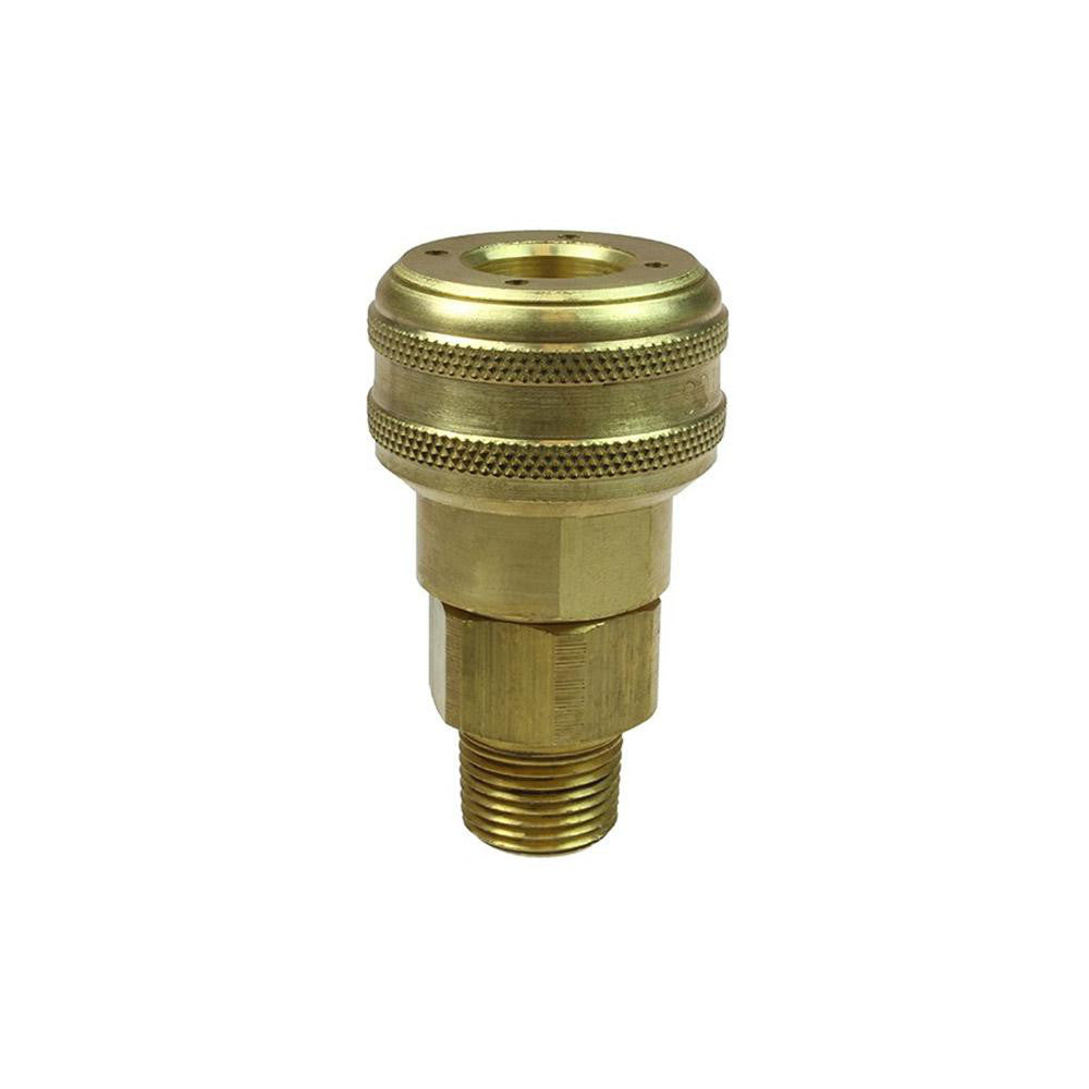 Coilhose Pneumatics 152A Pneumatic Hose Coupling 1/4" Thread, 1/4" Body Dia, Industrial Interchange
