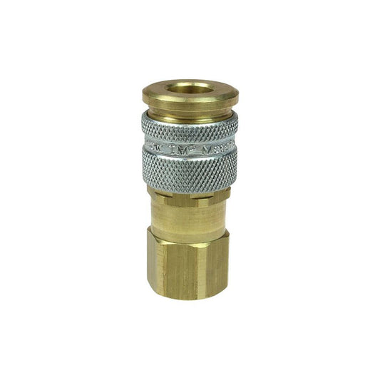 Coilhose Pneumatics 111 Pneumatic Hose Coupling 3/8" Thread, 1/4" Body Dia, High Flow Interchange