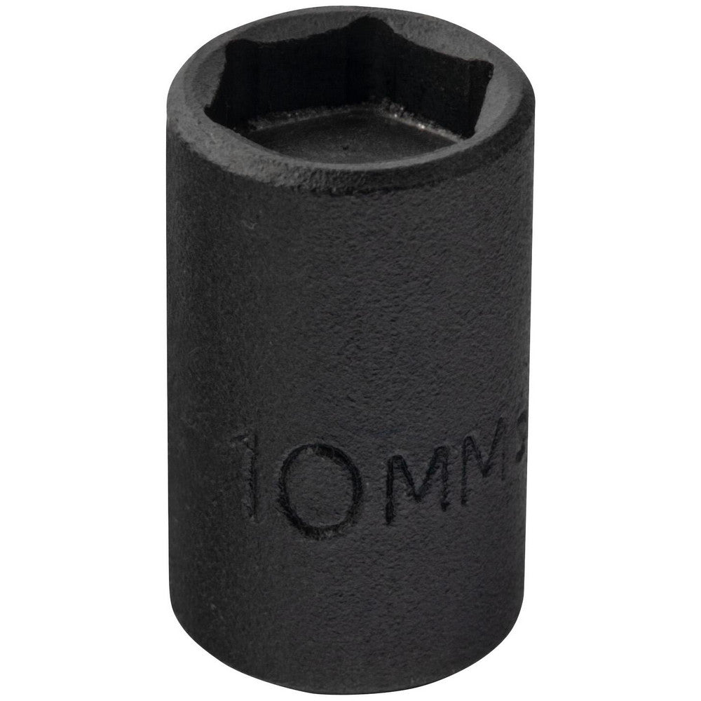 Proto J6910MHF Impact Socket 1/4" Drive, 10mm Socket, Hex Drive