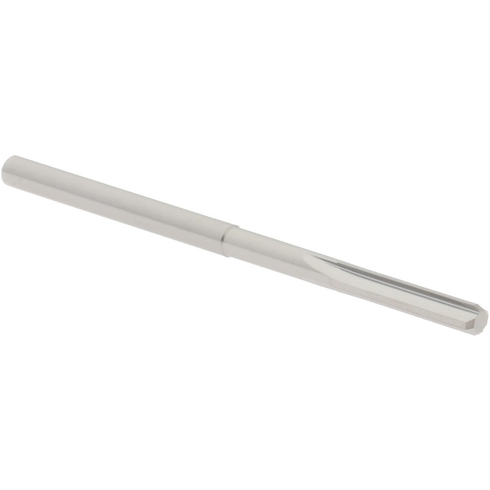 Hertel 79888707 Chucking Reamer 0.1220" Dia, 2-1/4" OAL, 5/8" Flute Length, Straight Flute, Straight-Cylindrical Shank, Solid Carbide
