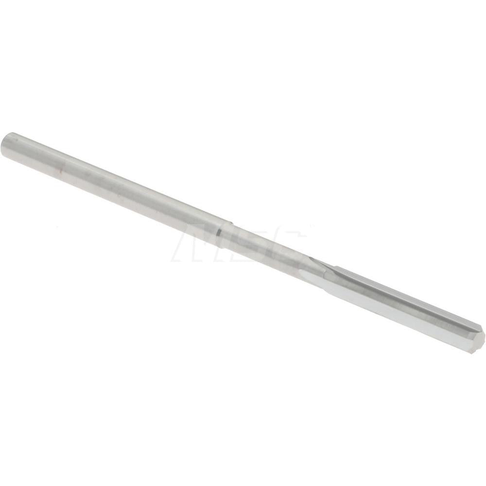 Hertel 79889101 Chucking Reamer 0.0800" Dia, 1-3/4" OAL, 1/2" Flute Length, Straight Flute, Straight-Cylindrical Shank, Solid Carbide