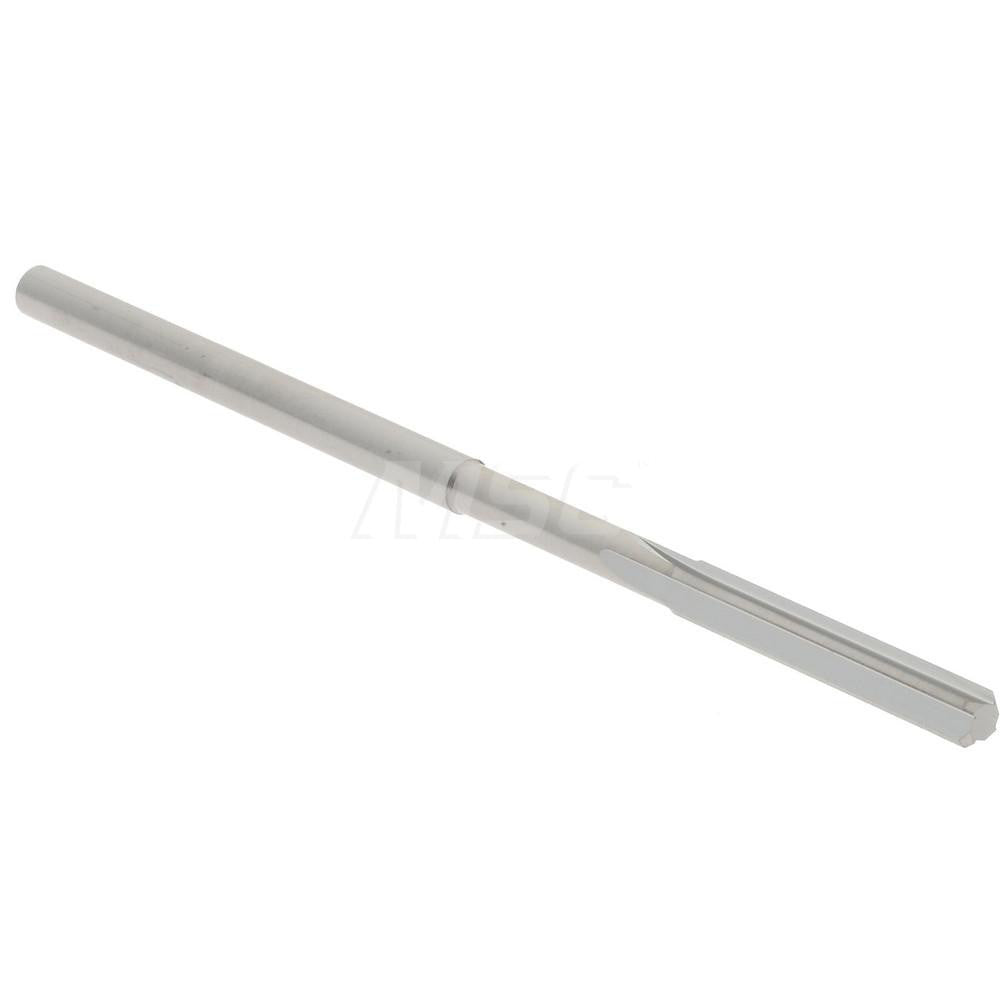 Hertel 79889226 Chucking Reamer 0.0970" Dia, 2-1/4" OAL, 5/8" Flute Length, Straight Flute, Straight-Cylindrical Shank, Solid Carbide