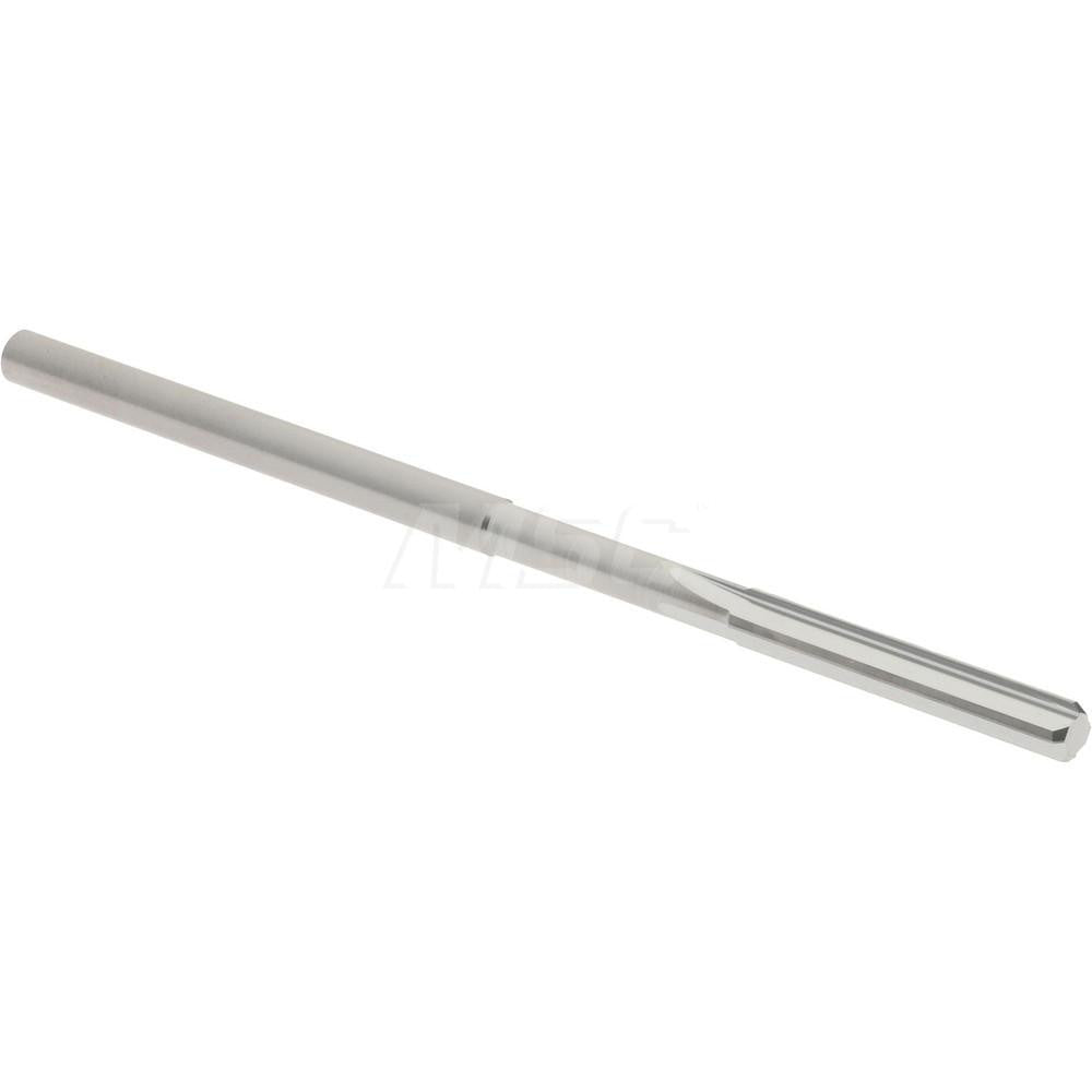 Hertel 79889259 Chucking Reamer 0.1010" Dia, 2-1/4" OAL, 5/8" Flute Length, Straight Flute, Straight-Cylindrical Shank, Solid Carbide