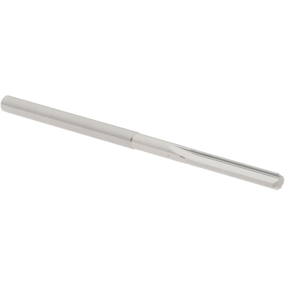 Hertel 79889465 Chucking Reamer 0.1310" Dia, 2-1/2" OAL, 3/4" Flute Length, Straight Flute, Straight-Cylindrical Shank, Solid Carbide